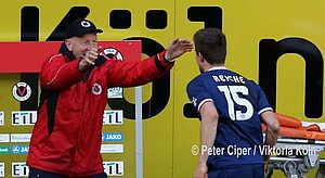 Trainer Torjubel